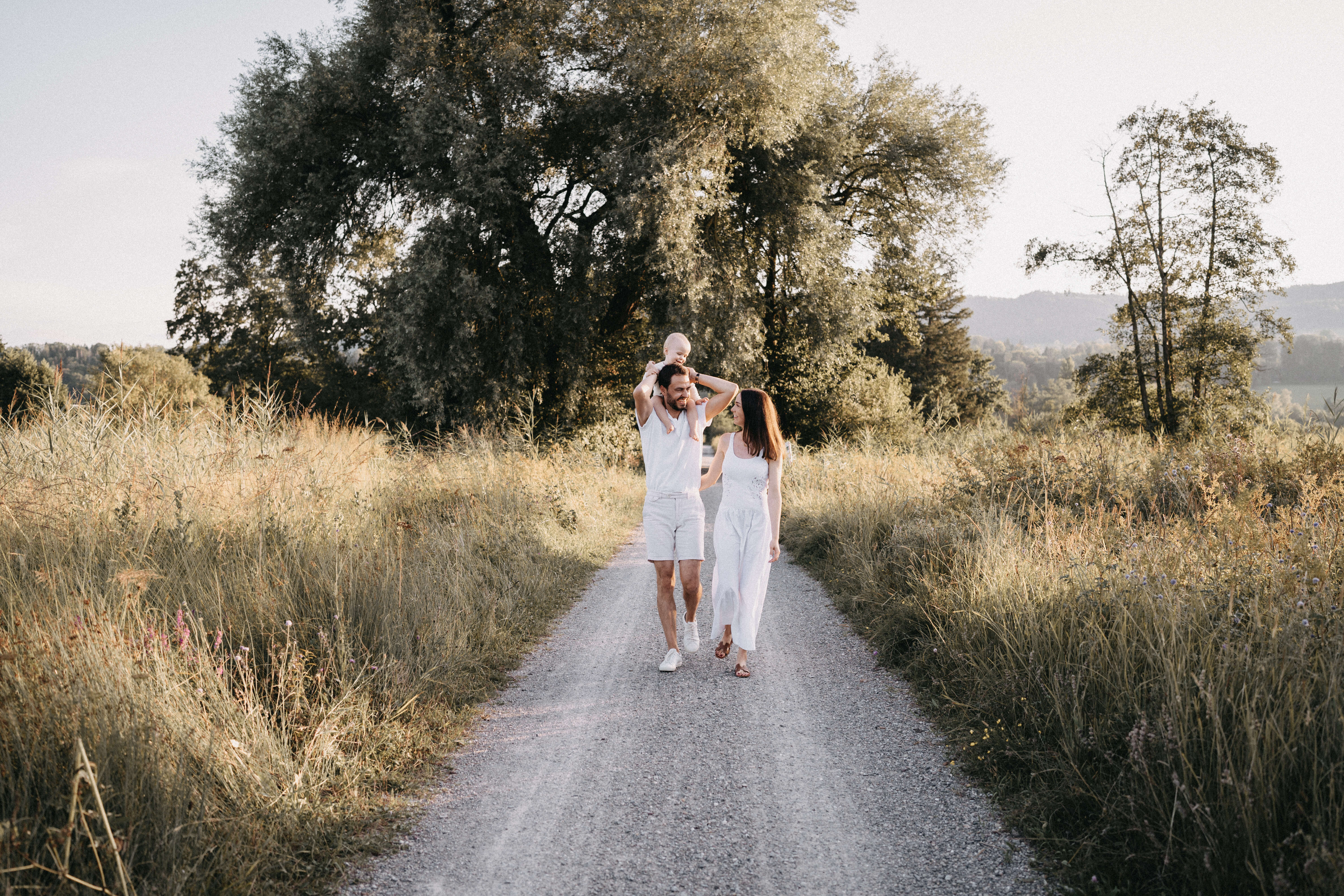 Familienfotoshooting in der Schweiz