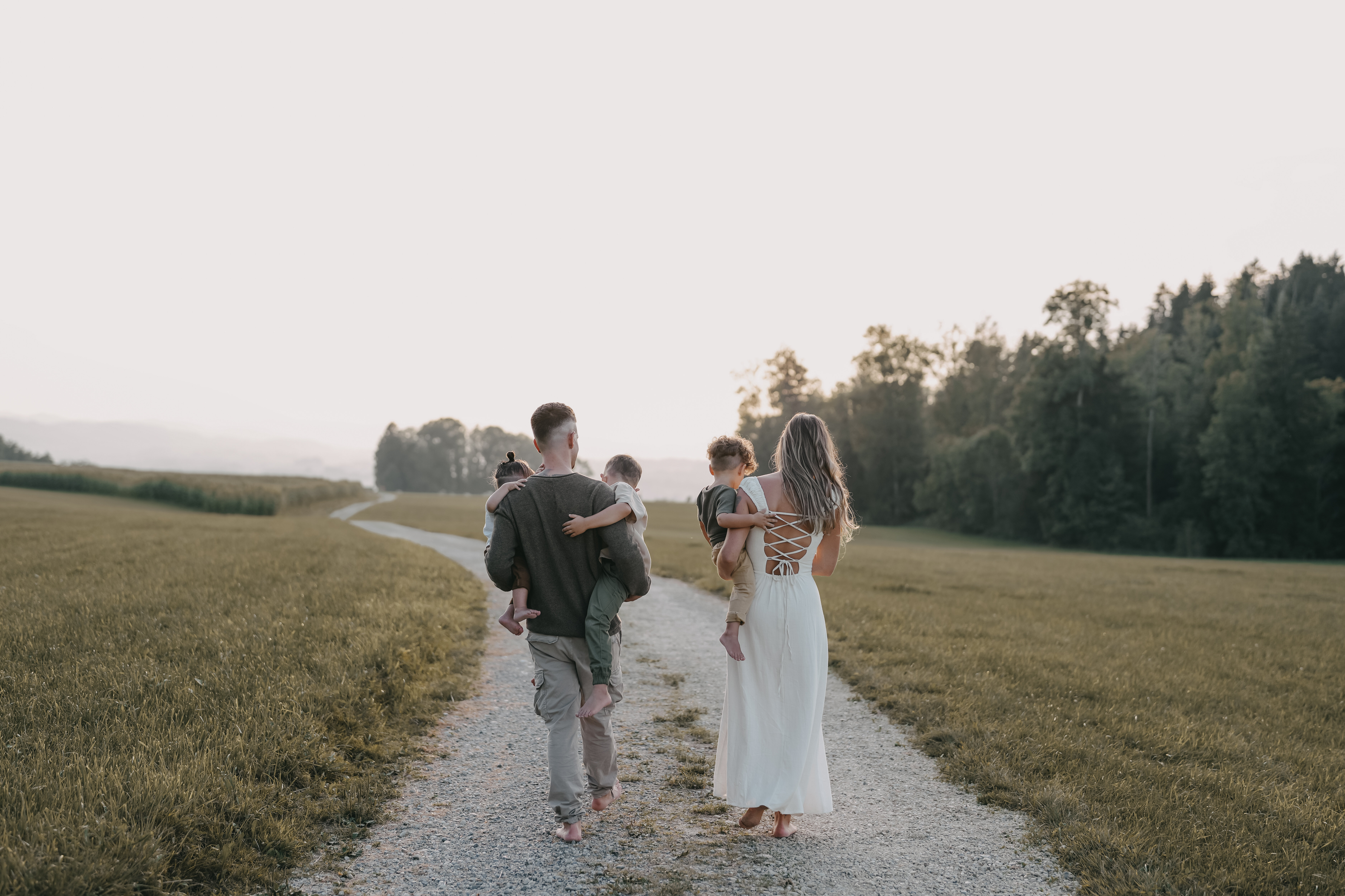 Familienfotoshooting in der Schweiz