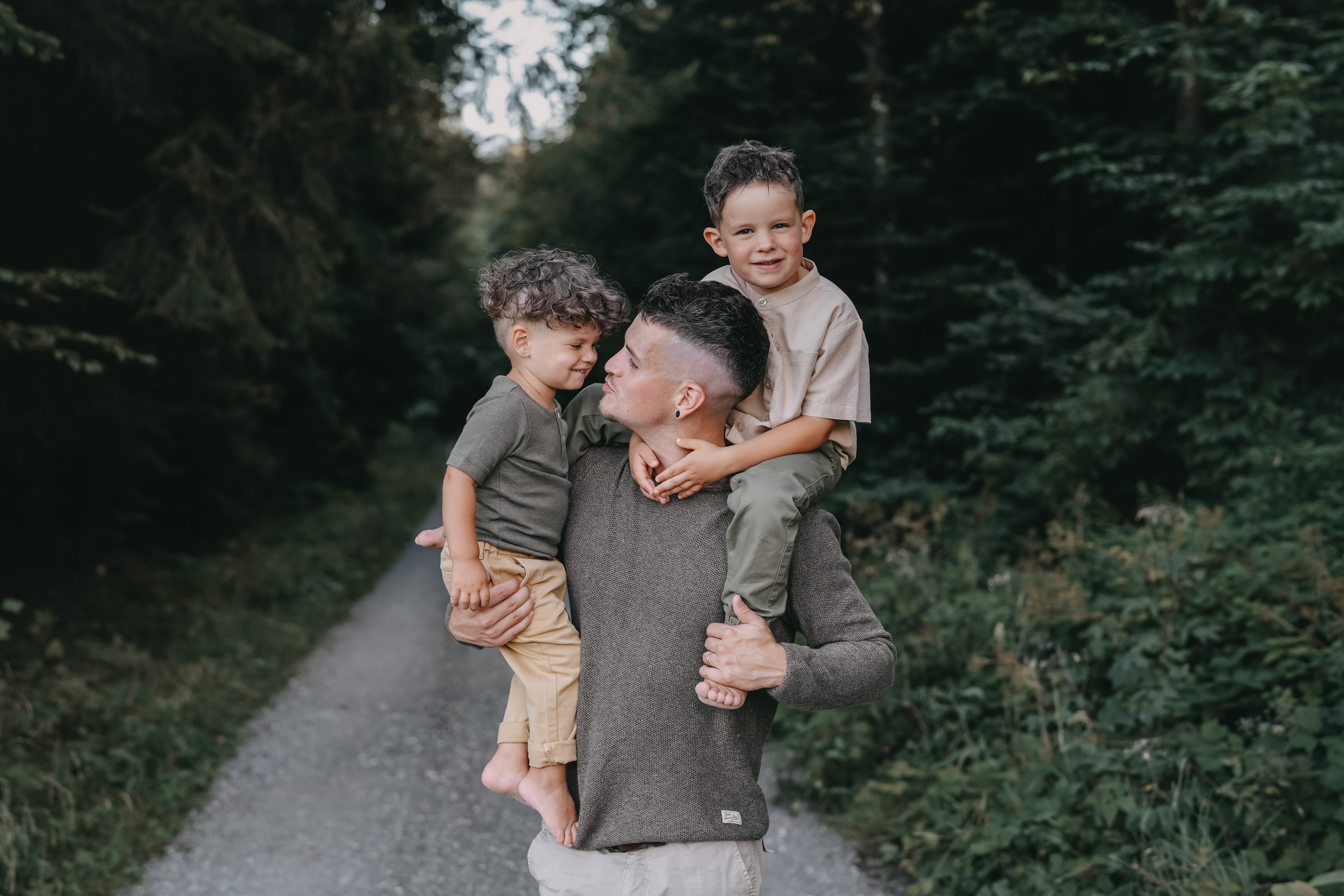 Familienfotoshooting in der Schweiz