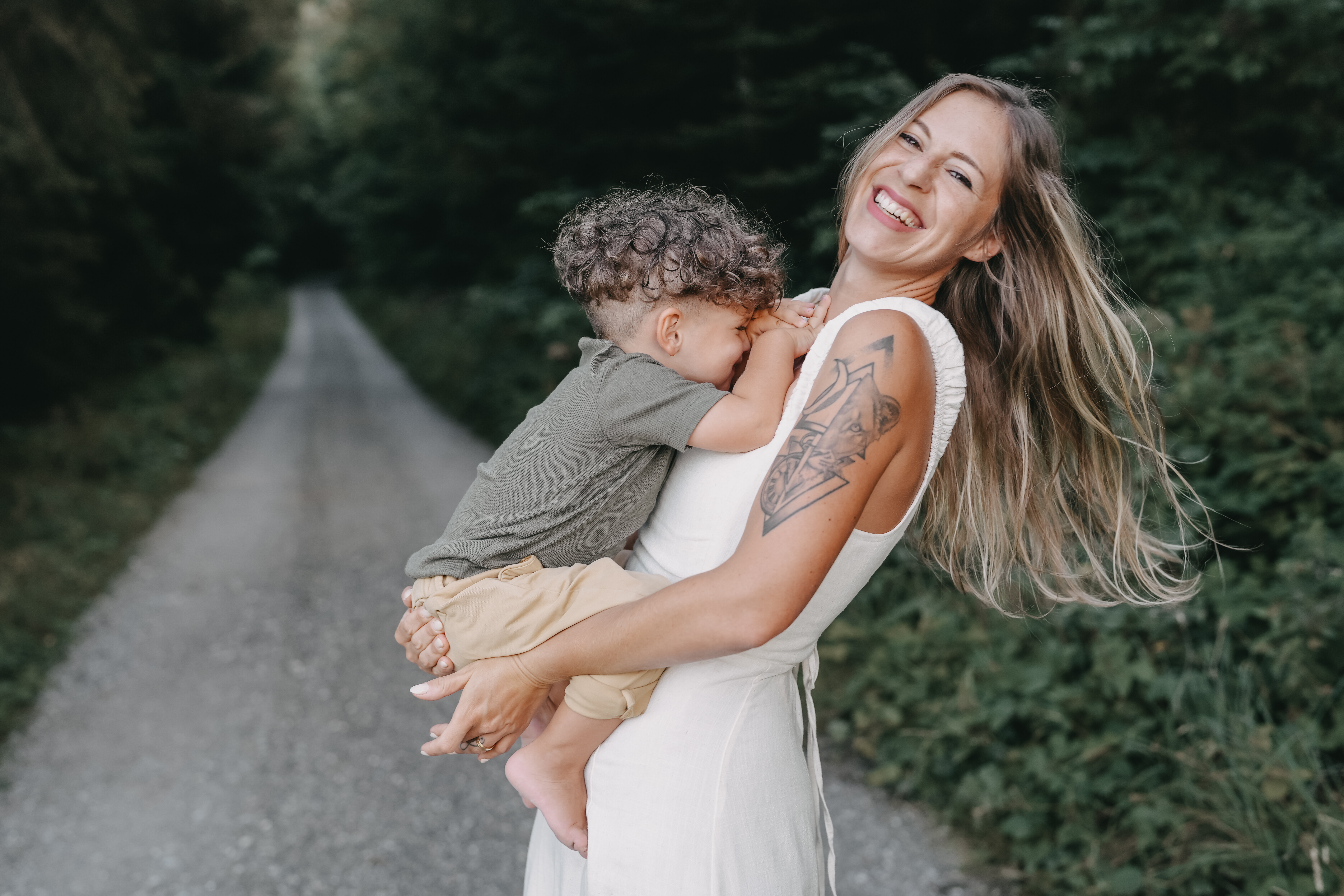 Familienfotoshooting in der Schweiz